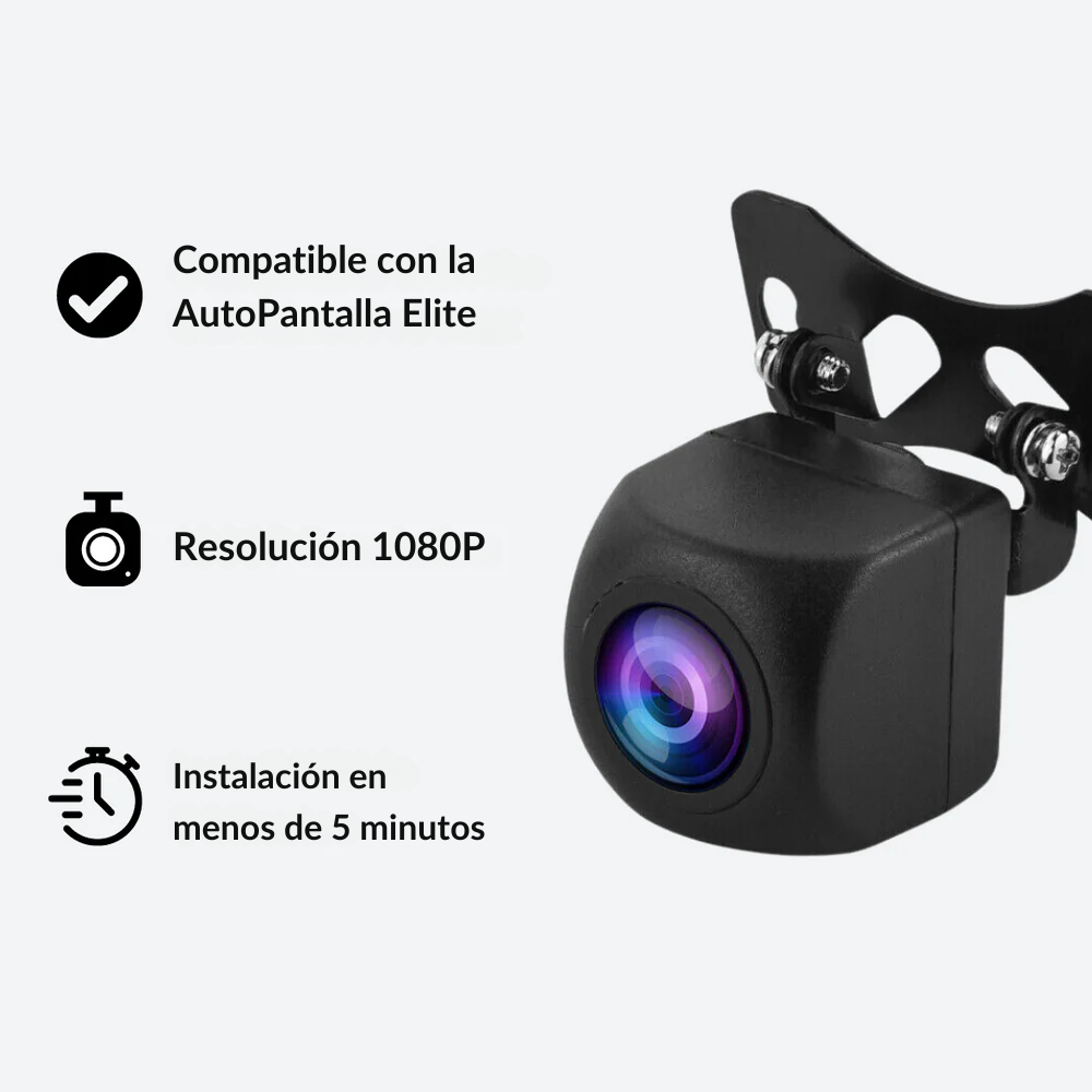 AutoPantalla Elite – Cámara de Reversa